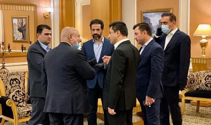 لحل "التوتر".. طالباني يجتمع مع نائب رئيس المخابرات التركي ببغداد