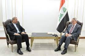 وكيل وزارة الخارجية للعلاقات الثنائيَّة يلتقي السفير الإيرانيّ في بغداد