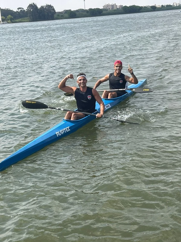 ثلاثة أوسمة عراقية في ختام بطولة آسيا للتجذيف