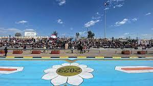 في افتتاح مهرجان الربيع ...  الفرقة الوطنية للفنون الشعبية تستعرض   بمشاركة فعاليات موصلية عدة