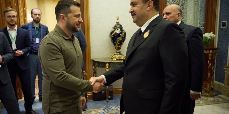 السوداني يلتقي زيلينسكي ويؤكد ضرورة اعتماد الطرق الدبلوماسية لإحلال الأمن والسلام بأوكرانيا