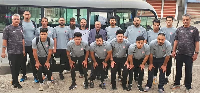 طائرة البارالمبي العراقي يعسكر في ايران استعدادا لبطولة اسيا