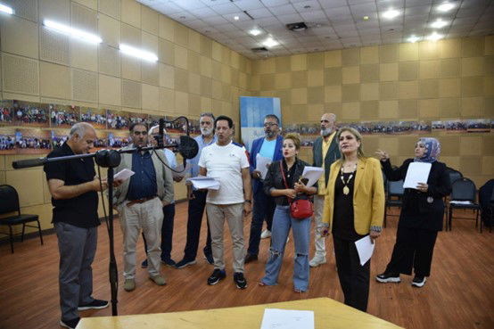 شبكة الإعلام العراقي تُنهي تسجيل المسلسل الإذاعي (سندباد في بلاد الإرشاد)