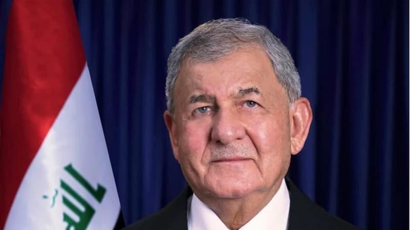 رشيد يصل إلى إيطاليا كأول زيارة لرئيس عراقي