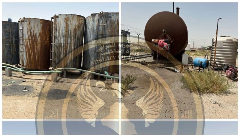 ضربة "موجعة" للمهربين.. ضبط كمية كبيرة من المشتقات النفطية بالبصرة