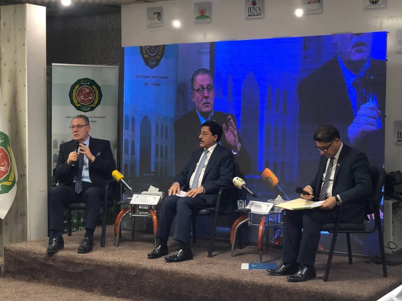 الدردري والعلاق في ملتقى بحر العلوم وجلسة حوارية لمناقشة التحديات والفرص المناخية