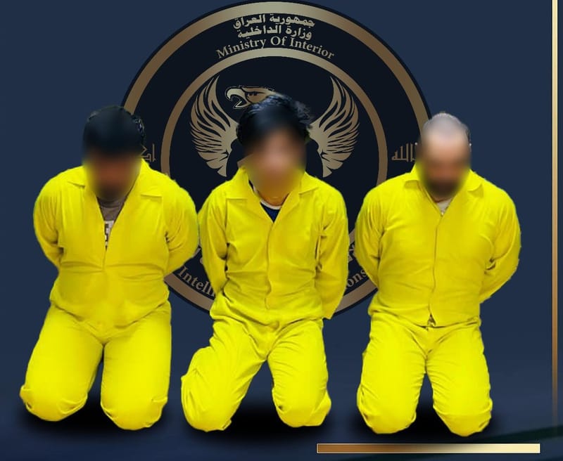 وكالة الاستخبارات: اعتقال 3 متهمين بـ"الدكة العشائرية" في بغداد