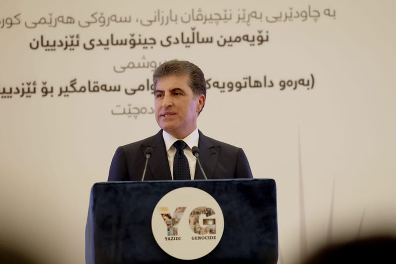 نيجيرفان بارزاني يدعو لإخراج حزب العمال  من سنجار ويوجه طلبا للبرلمان والحكومة العراقية