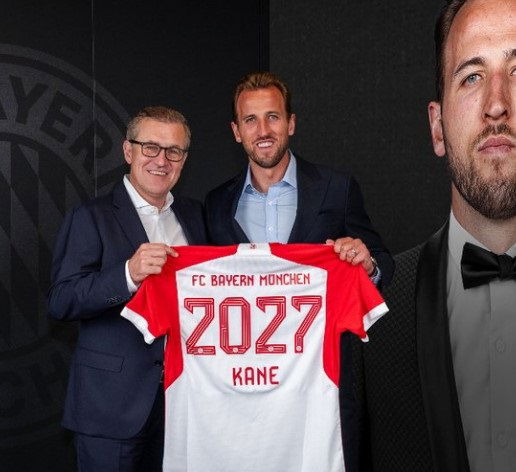 رسميا.. بايرن ميونخ يعلن تعاقده مع هاري كين