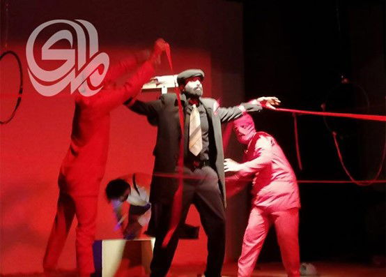 قدمته جماعة الناصرية للتمثيل 
الفلسفة الكايوسية وفوضى اللاجدوى والإنتظار في عرض  (في إنتظار فلاديمير)