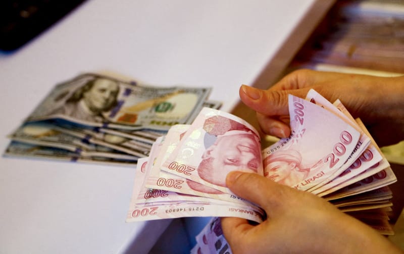 الليرة التركية تهبط إلى أدنى مستوياتها مقابل الدولار