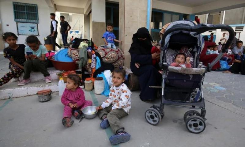 الأمم المتحدة: أكثر من 338 ألف نازح جرّاء قصف إسرائيل لغزة