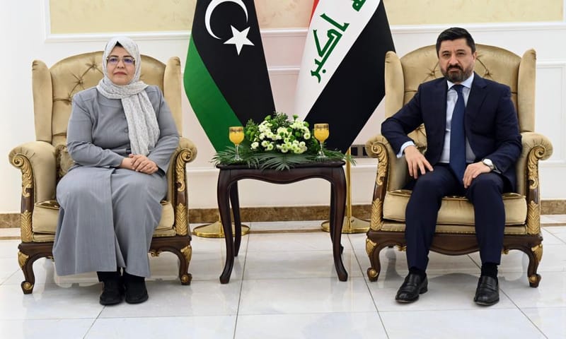 وزير العدل يستقبل نظيرته الليبية في بغداد