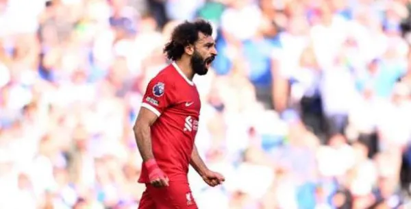 محمد صلاح يسجل الهدف الأول في إيفرتون.. ورقم قياسي جديد مع ليفربول