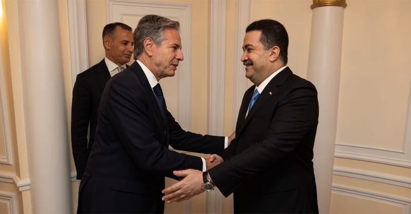 وزير خارجية واشنطن في طريقه لبغداد.. ولجنة العلاقات النيابية تصف الزيارة بـ"المهمة جدا"