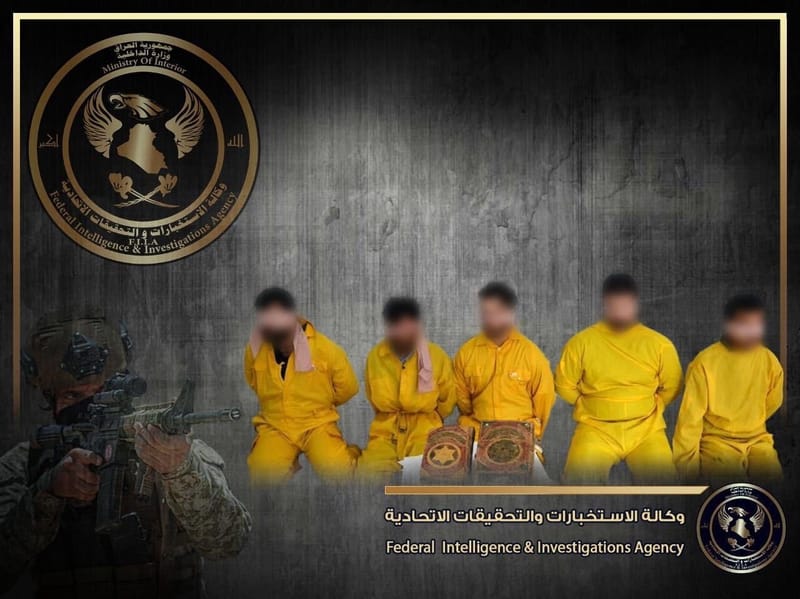 وكالة الاستخبارات :  الاطاحة ب7 تجار للآثار خلال عمليتين منفصلتين في كركوك