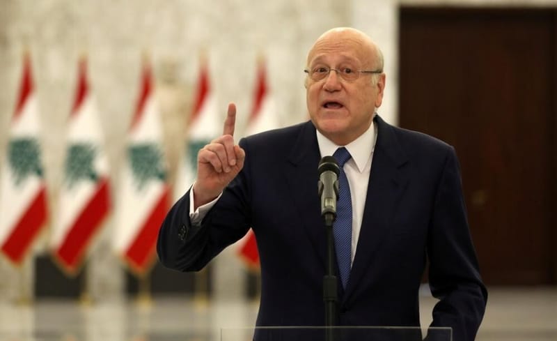 ميقاتي: نثق بوطنية حزب الله وعلى إسرائيل وقف استفزازاتها في جنوب لبنان