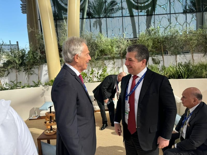 مسرور بارزاني: ناقشنا الآثار السلبية للتغير المناخي مع قادة العالم