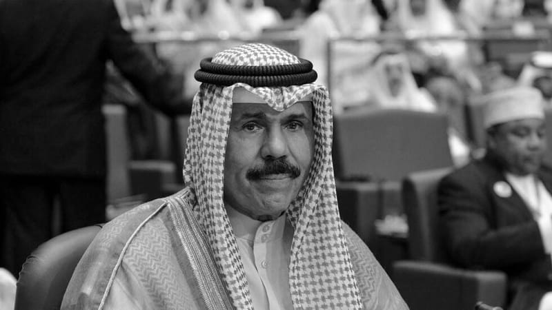 الديوان الأميري الكويتي يعلن وفاة الشيخ نواف الأحمد الجابر الصباح أمير دولة الكوي