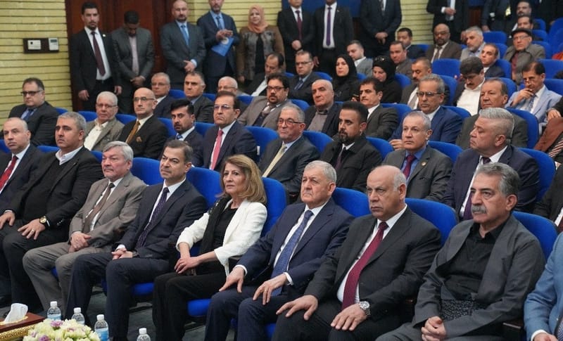 رئيس الجمهورية: الفعاليات المشتركة بين المثقفين العرب والكرد تساعد في تبادل المعارف