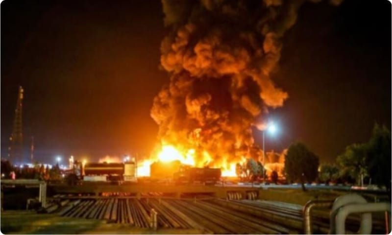 انفجار كبير بخط رئيسي لنقل الغاز في إيران