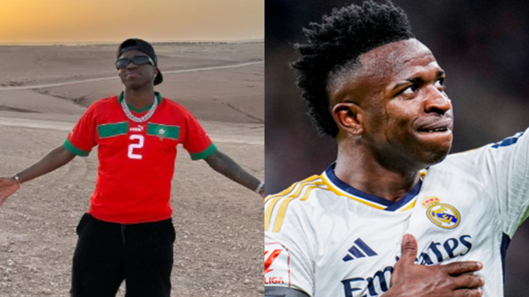 ما سر ظهور نجم ريال مدريد "فينيسيوس" بقميص منتخب المغرب؟