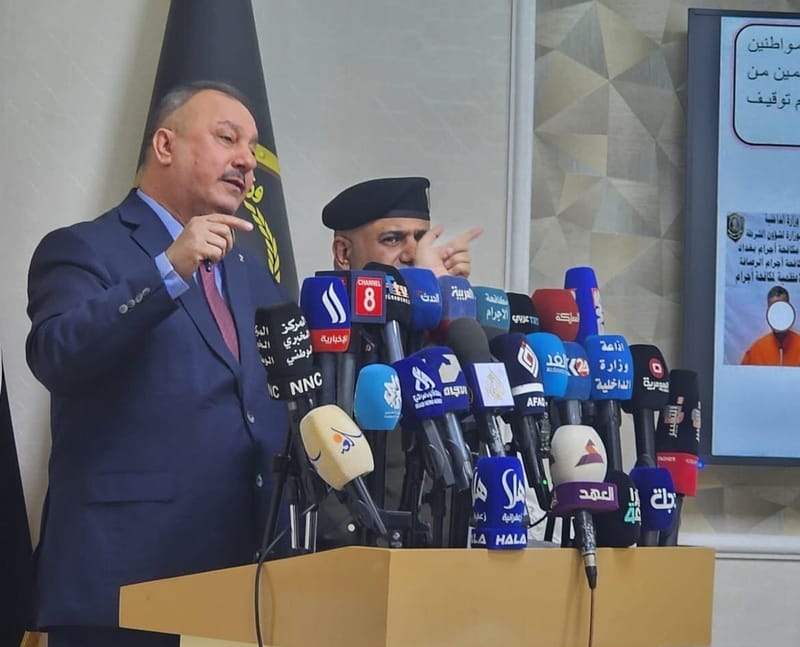 إجرام بغداد تعلن القبض على 7796 مطلوباً بينهم بجريمة الابتزاز الإلكتروني