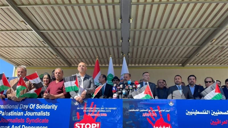 "بقيادة العراق".. نقابة الصحفيين العرب تتجه للقضاء العالمي لحماية الصحفيين الفلسطينيين