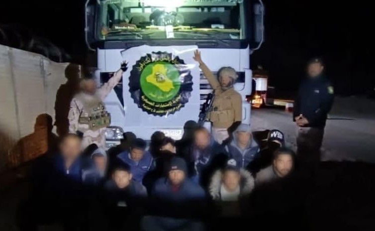 القبض على 10 أشخاص تَسللوا من دولة مجاورة باتجاه الأنبار