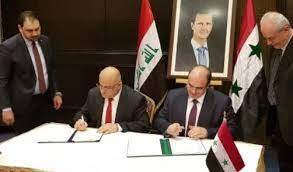 وزير الموارد ونظيره السوري يوقعان على محضر اجتماع لتبادل الخبرات