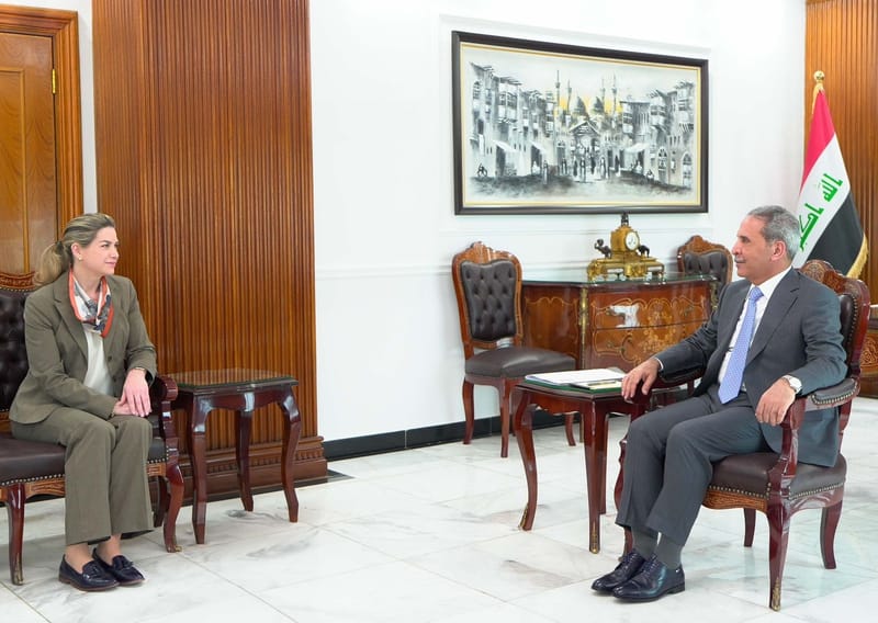 القاضي زيدان يبحث تدريب الكوادر المتخصصة مع الملحق العدلي بالسفارة الأمريكية