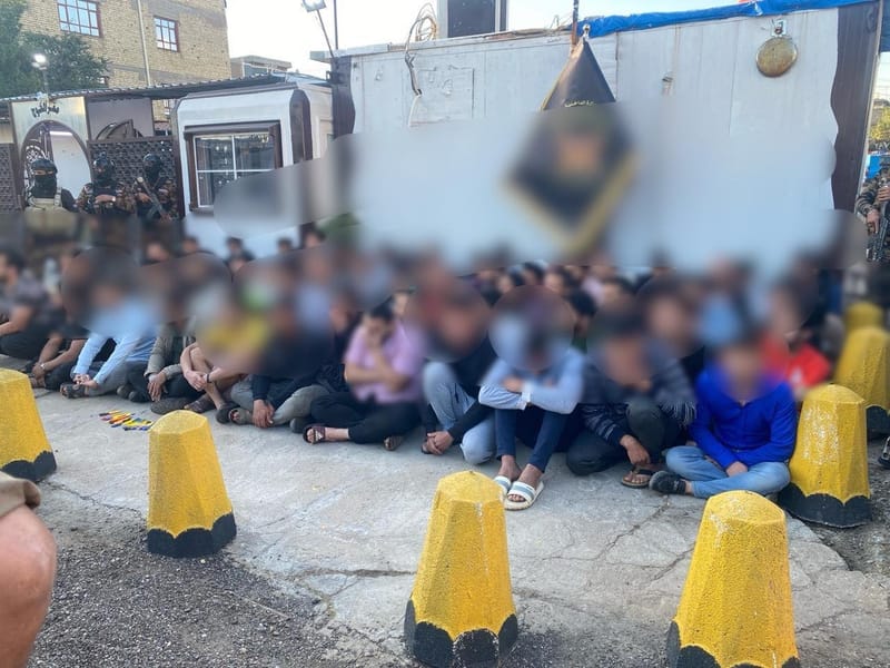 يجلبون الشك وتمت مطاردتهم.. القبض على 64 أجنبيًا في رصافة بغداد