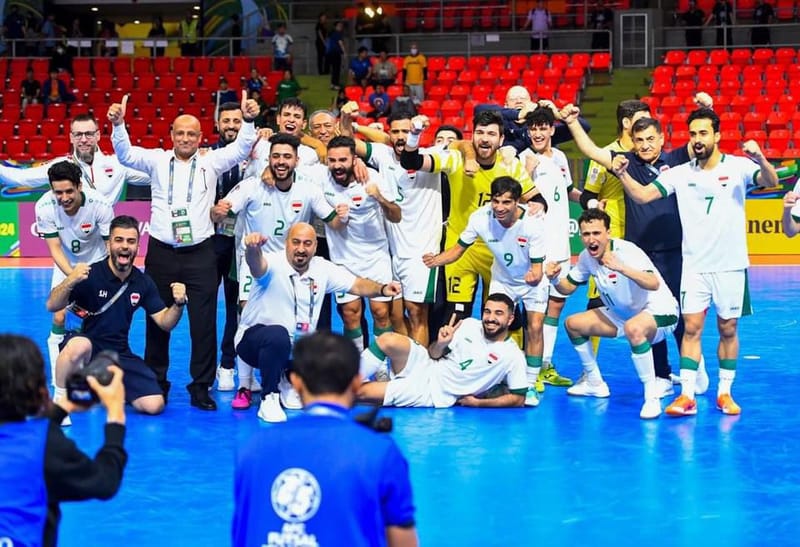 منتخب العراق للصالات أمام تايلاند في مباراة "حاسمة" للتأهل لكأس
