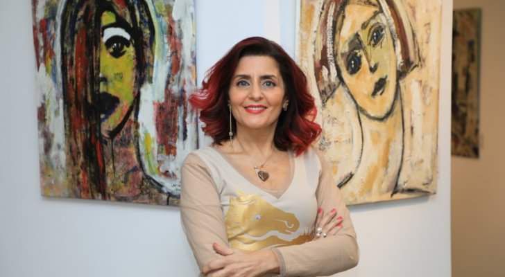 عالم الفنانة اللبنانية لمياء غرز الدين مكارمالتاريخ الروحي لجدران الورد