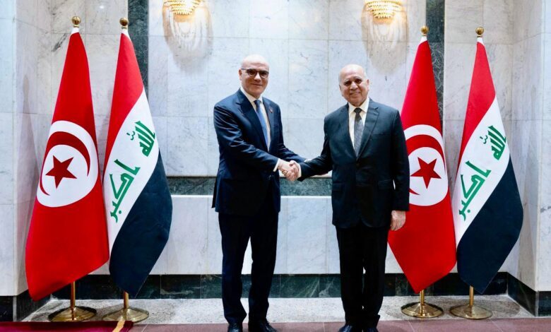 وزير خارجية تونس يصل إلى بغداد لترأس اللجنة المشتركة