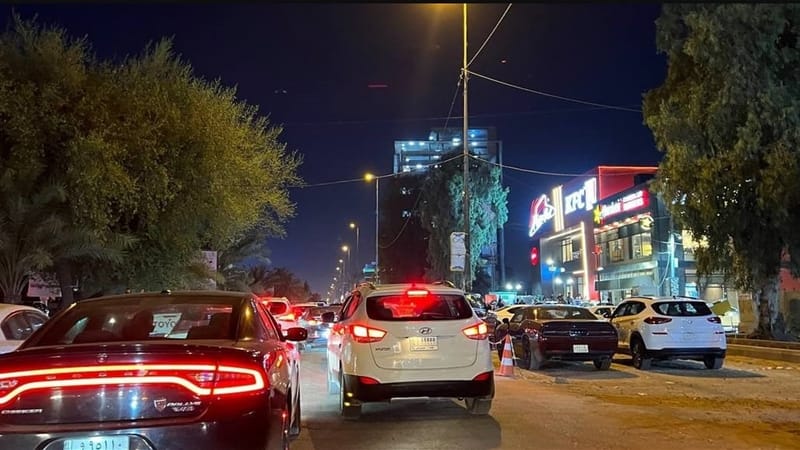 استهداف "مطعم امريكي" في بغداد