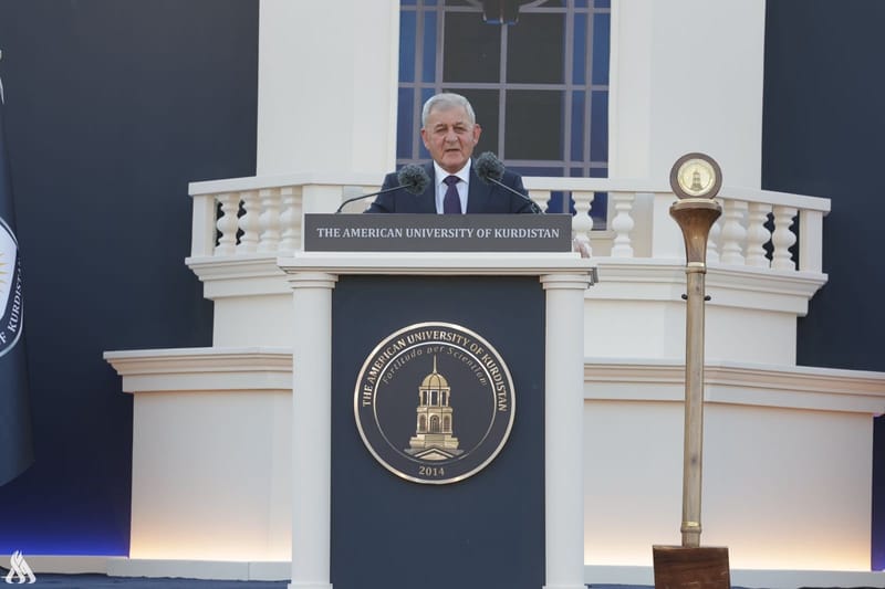 رئيس الجمهورية: نرفض الاعتداء على العراق وأي انتهاك لسيادة البلد