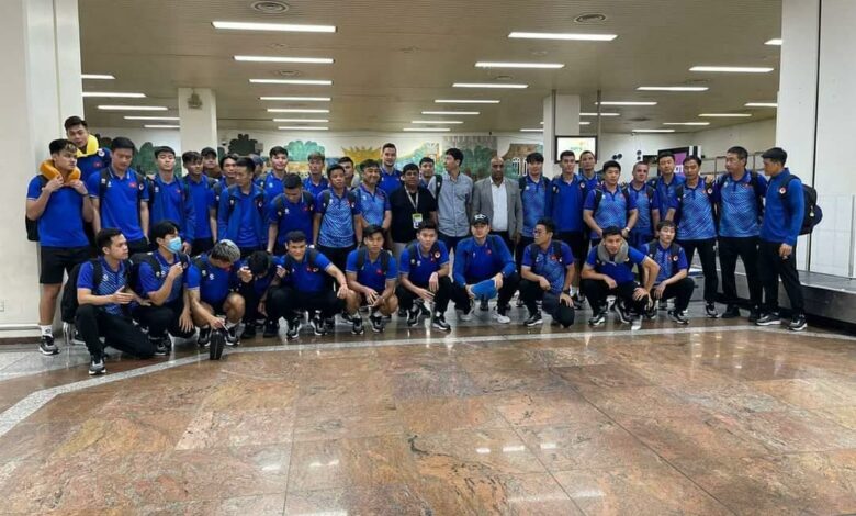 منتخب فيتنام يصل إلى البصرة لمواجهة المنتخب الوطني يوم الثلاثاء المقبل