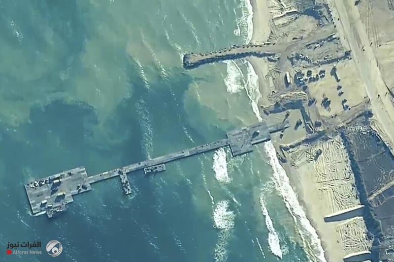 برنامج الأغذية العالمي يعلق توزيع المساعدات من الرصيف البحري قبالة غزة