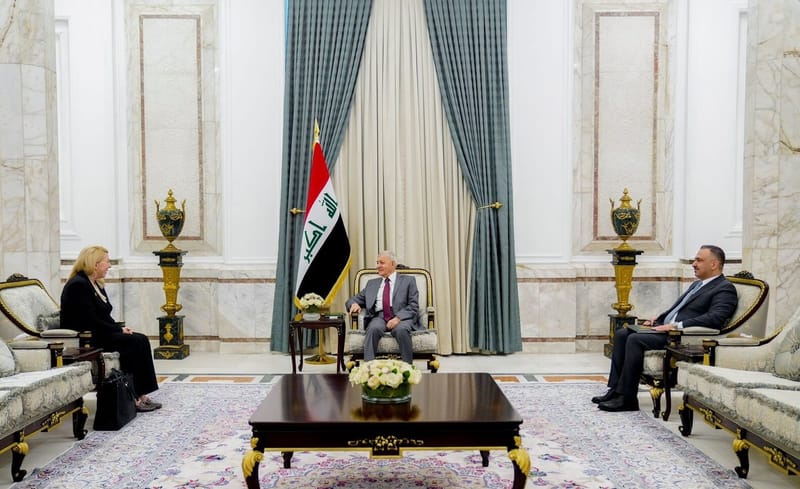 رئيس الجمهورية يؤكد أهمية دخول الشركات الكندية للسوق العراقية