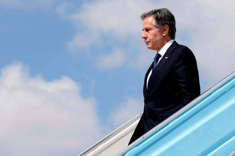 بلينكن يتوجه إلى قطر، كوسيط رئيسي في مقترح التهدئة، عقب رد حركة حماس