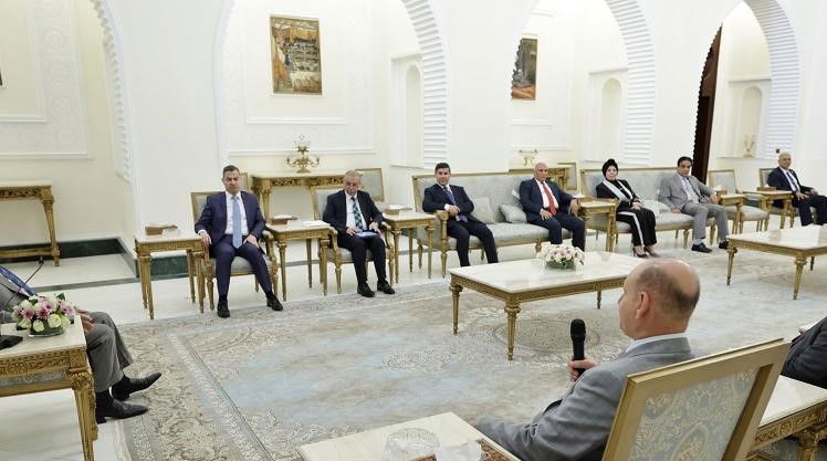 رئيس الجمهورية للمفوضية: أهمية ضمان نزاهة انتخابات برلمان كردستان