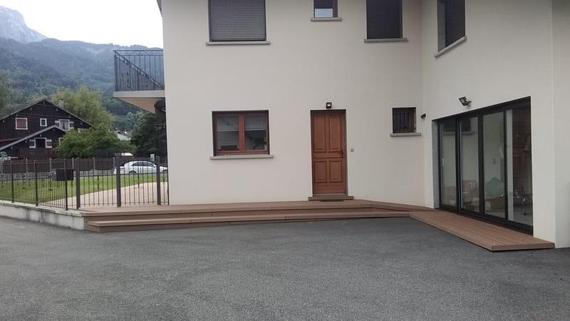 Terrasse bois composite