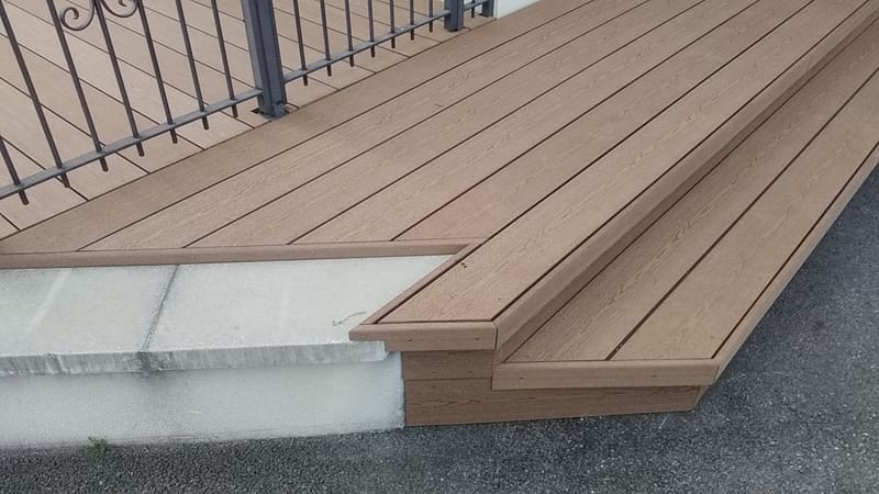 Terrasse bois composite