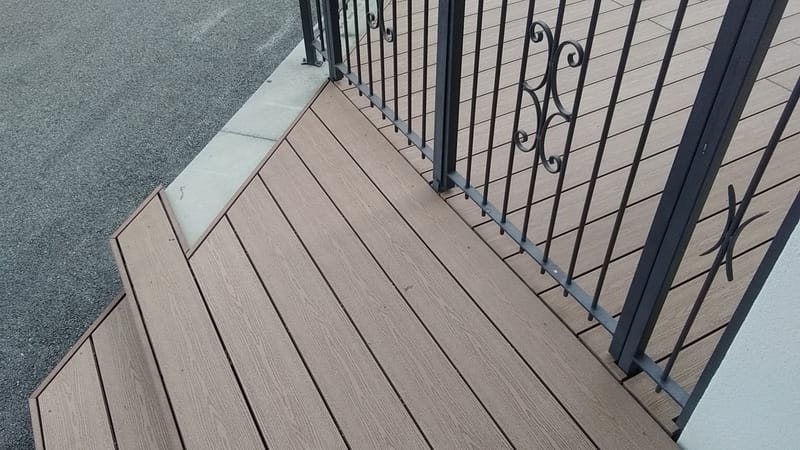 Terrasse bois composite