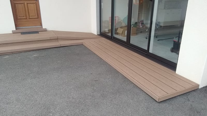 Terrasse bois composite