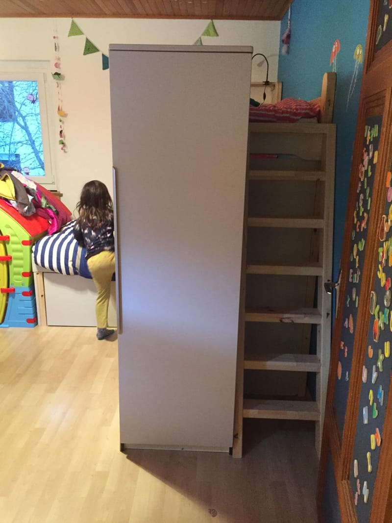 Lits superposés enfants