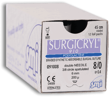 Ophtalmique - Surgicryl® 910  8/0 ABSORBABLE