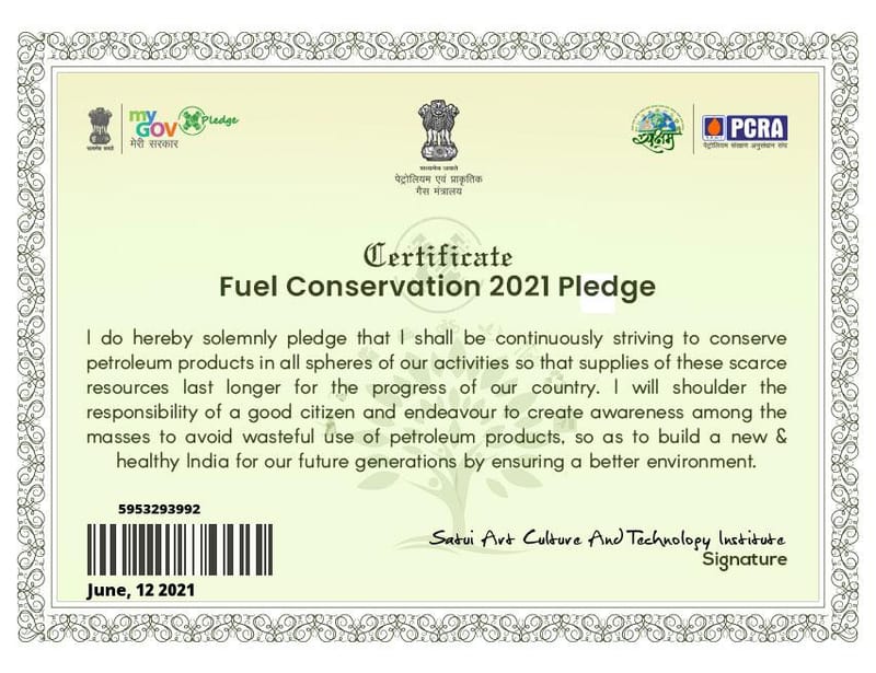 Testimonial  Certificates