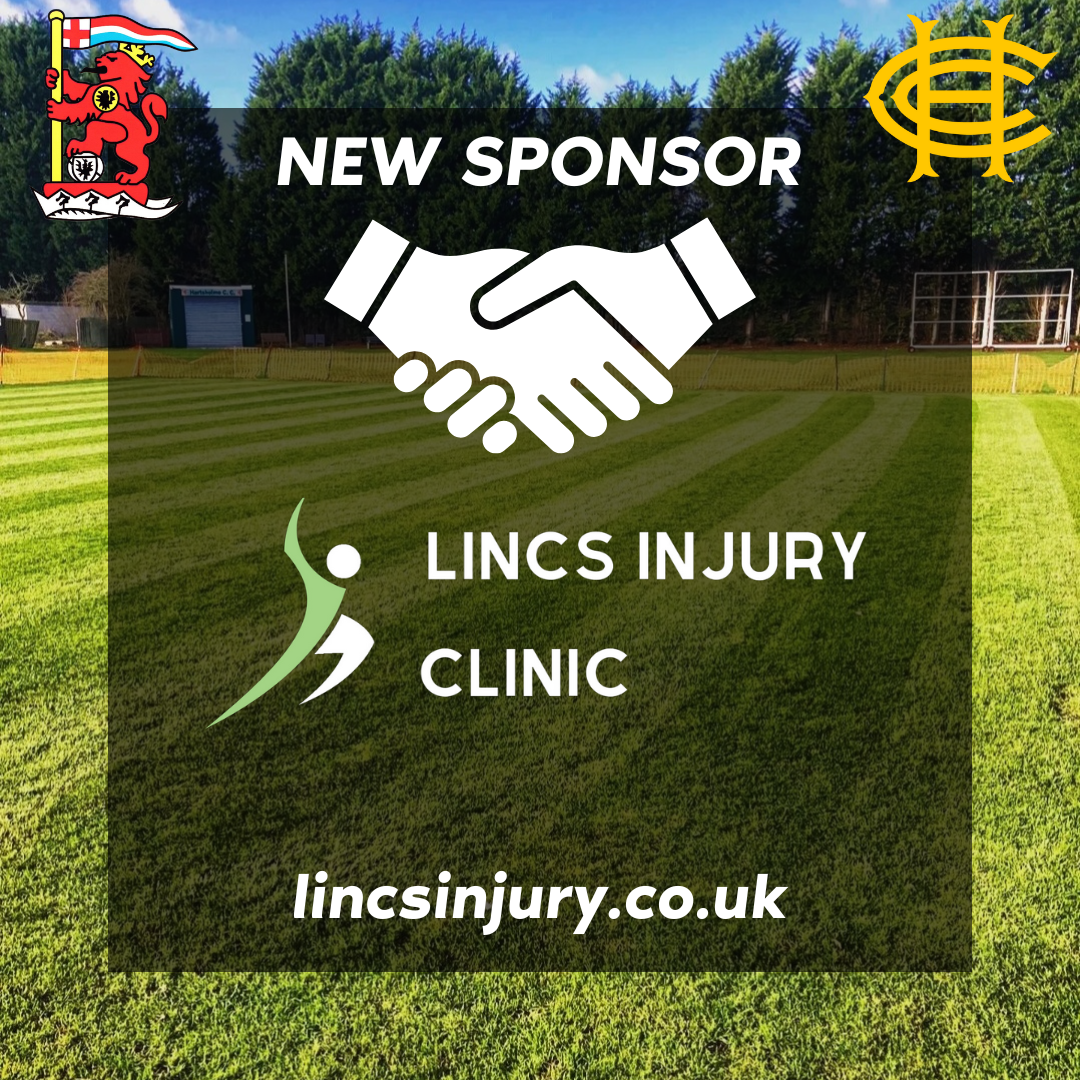 Lincs Injury Clinic - New Sponsor for 2024